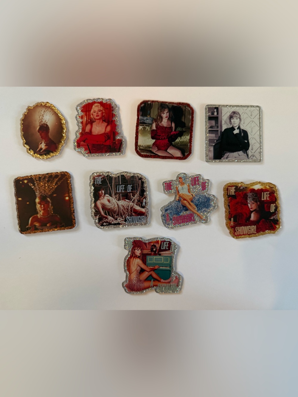 Taylor Swift Acrylic Magnet Set